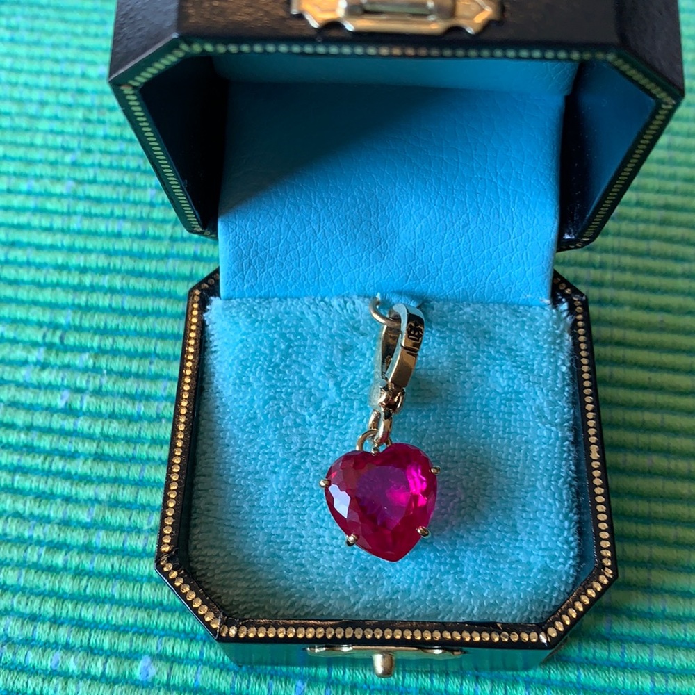 Juicy Couture Raspberry stone charm